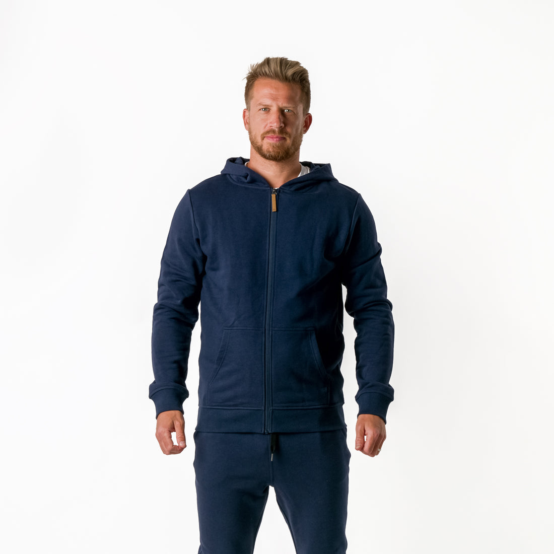 MI-3706SP men's active sweatshirt full zip BRONKY