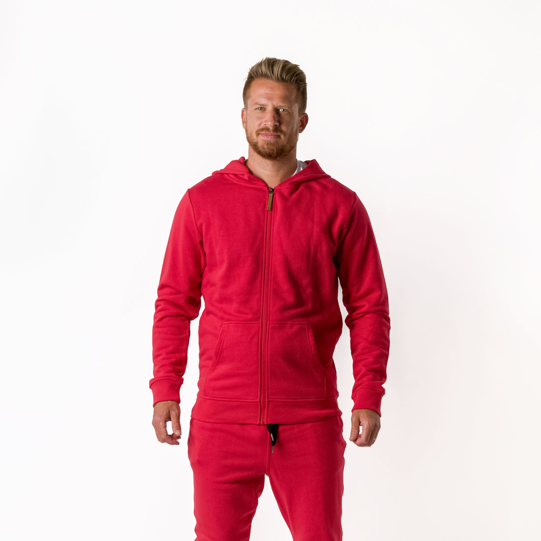 MI-3706SP men's active sweatshirt full zip BRONKY