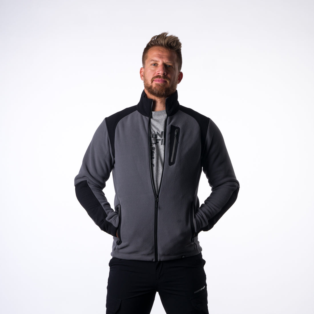 MI-3737PRO men's fleece sweatshirt  Polartec® Micro TRIBEC MINCOL