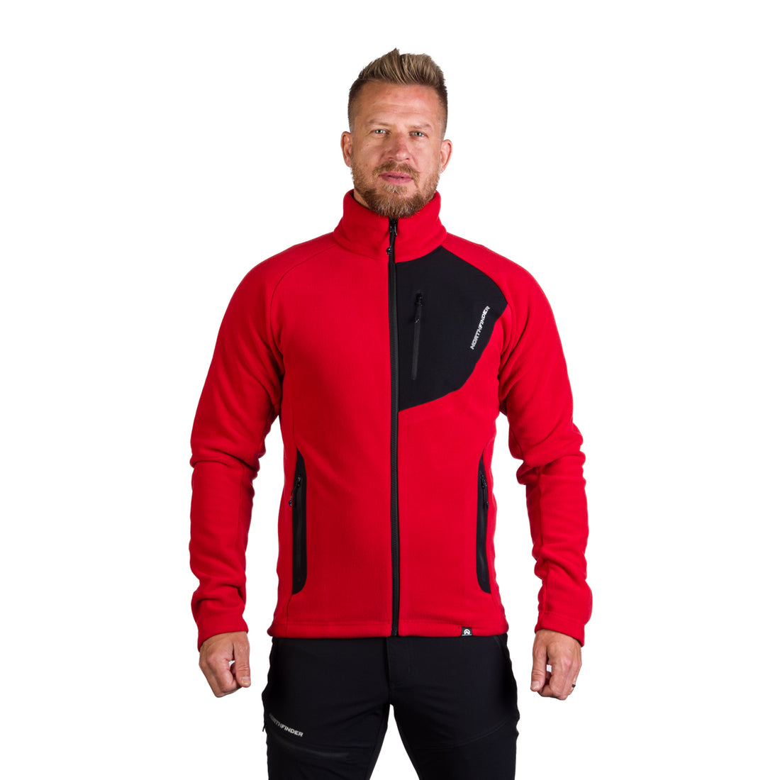 MI-3738PRO men's fleece sweatshirt  polartec® micro 200 PUPOV