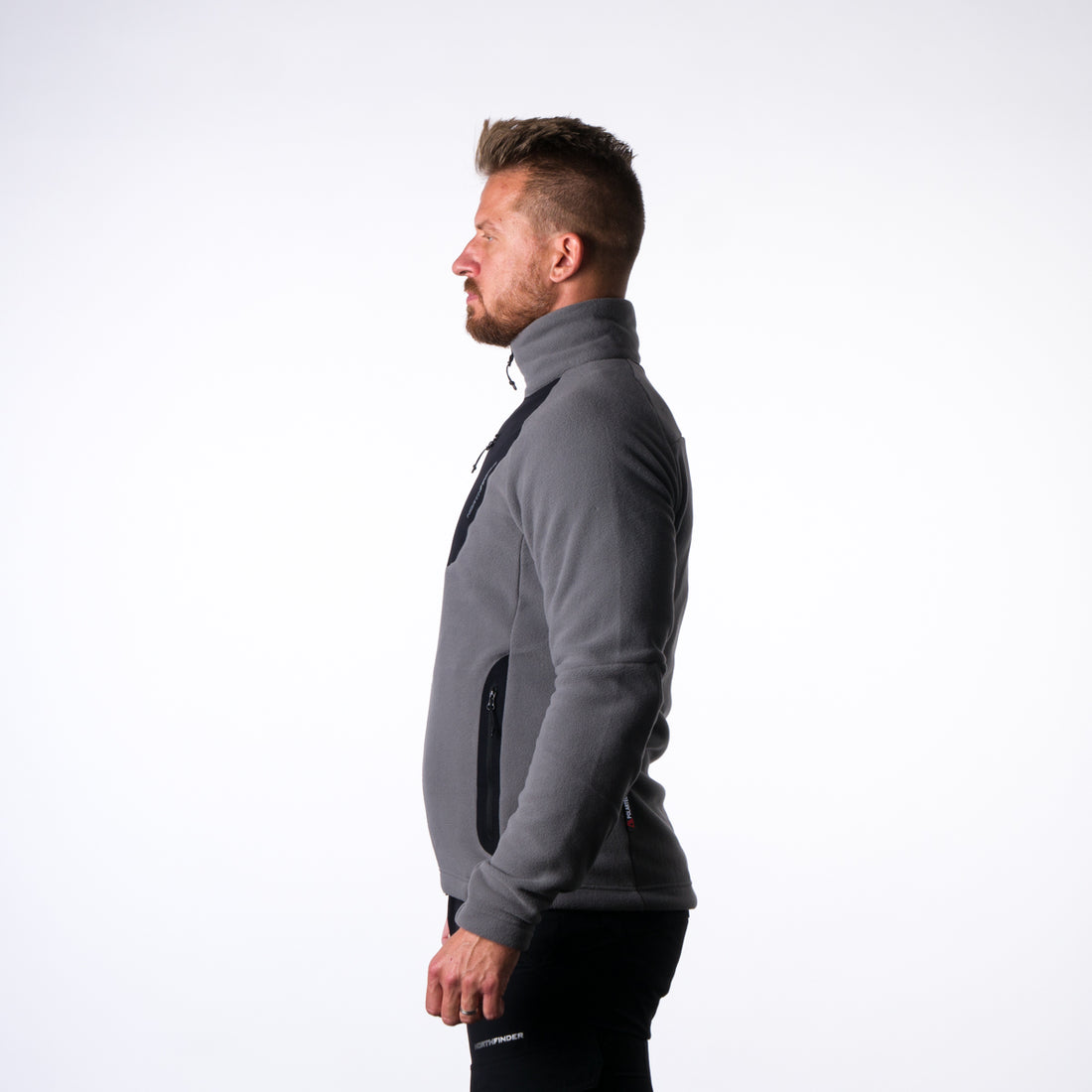 MI-3738PRO men's fleece sweatshirt  polartec® micro 200 PUPOV