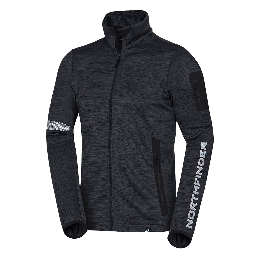MI-3770OR men's melange trekking sweater regular fit BANKS
