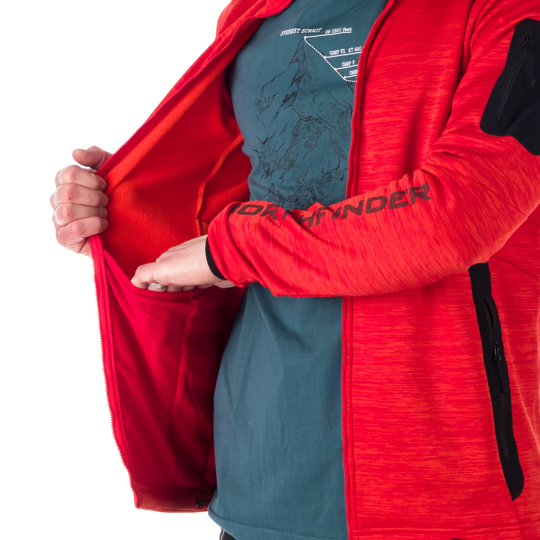 MI-3770OR men's melange trekking sweater regular fit BANKS