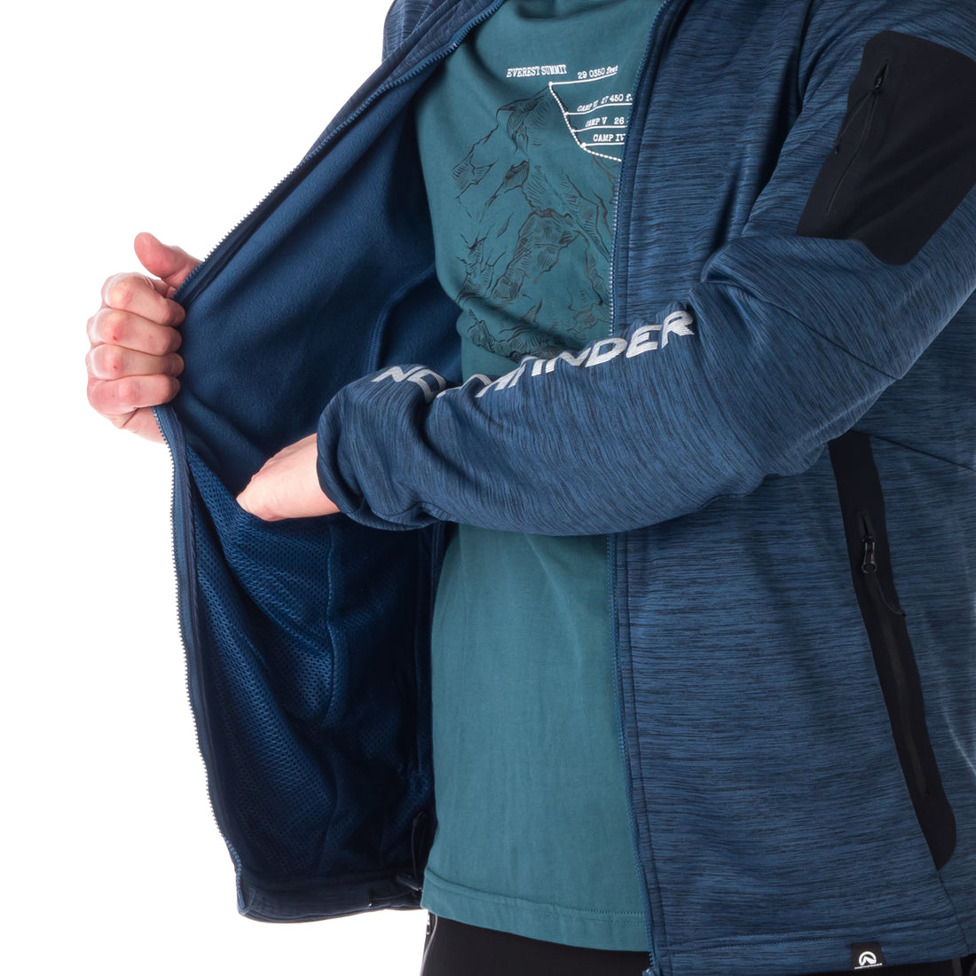 MI-3770OR men's melange trekking sweater regular fit BANKS