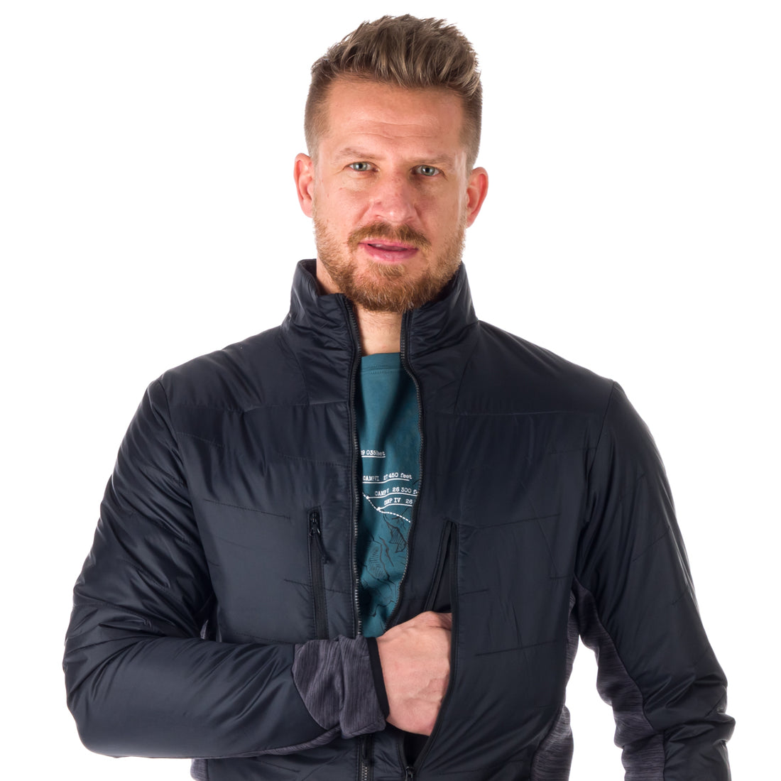 MI-3772OR men's hybrid windproof outdoor sweater BEAR