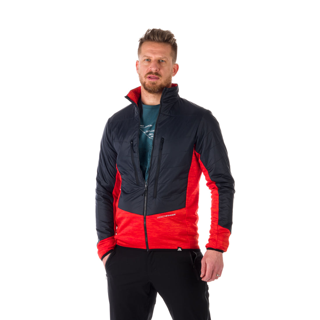 MI-3772OR men's hybrid windproof outdoor sweater BEAR
