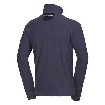 MI-3774OR men's trekking fleece sweater melange style BELLAMY