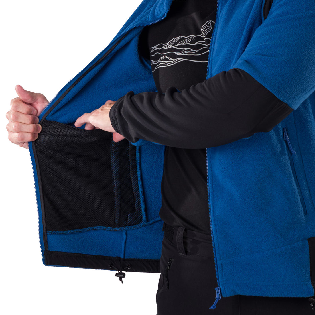MI-3800OR men's outdoor fleece sweater EMMET