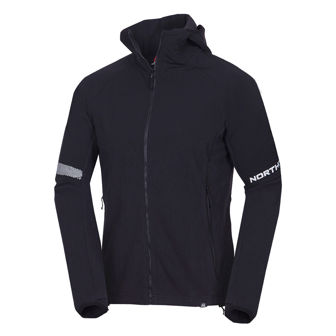 MI-3811OR men's fleece outdoor hood sweater NorthPolar GENE