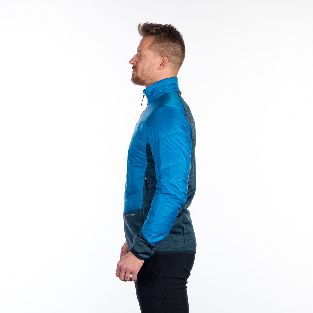 MI-3812OR men's hybrid windproof outdoor sweater with PrimaLoft ELDON