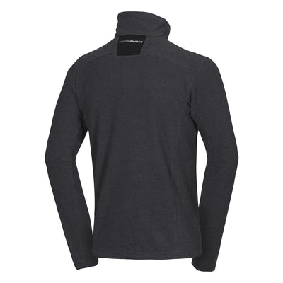MI-3813OR men's trekking fleece sweater melange style BOB