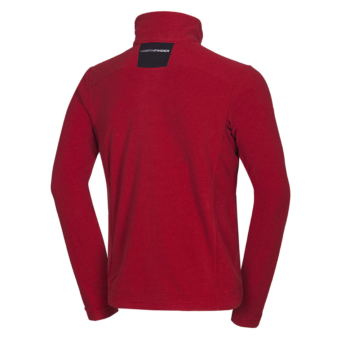 MI-3813OR men's trekking fleece sweater melange style BOB