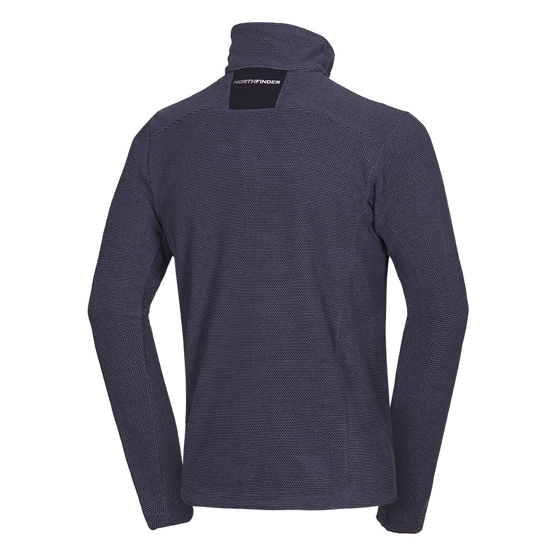 MI-3813OR men's trekking fleece sweater melange style BOB