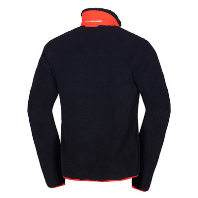 MI-3815OR men´s loose fit fleece sweatshirt LAURENCE