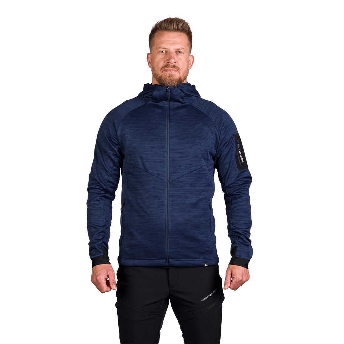 MI-3823OR Men's universal functional hoodie DAMMASTOCK