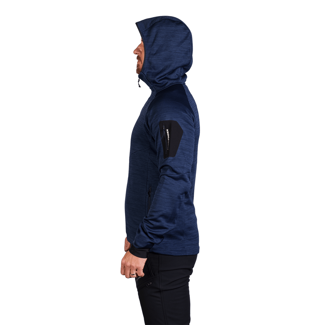 MI-3823OR Men's universal functional hoodie DAMMASTOCK
