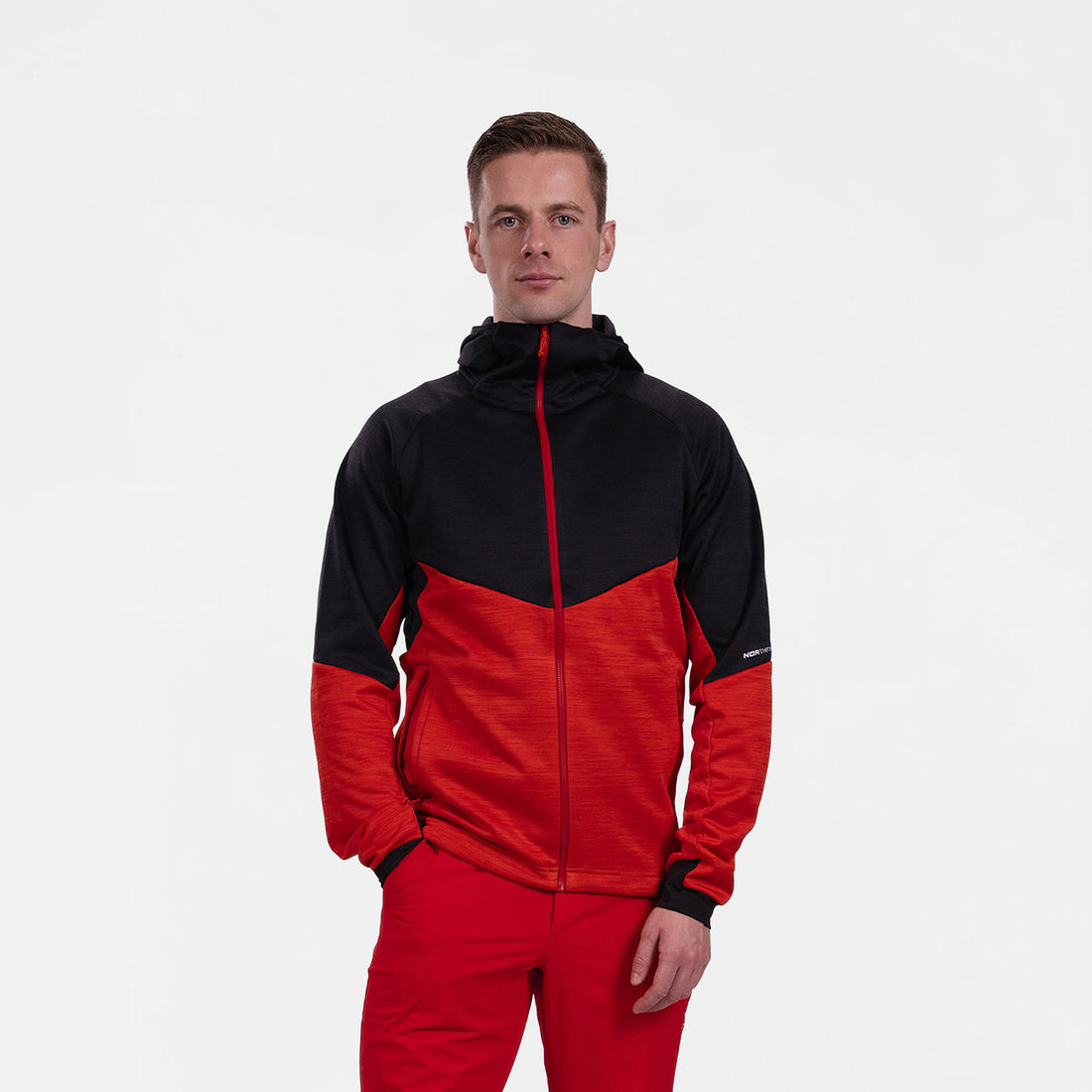MI-3823OR Men's universal functional hoodie DAMMASTOCK