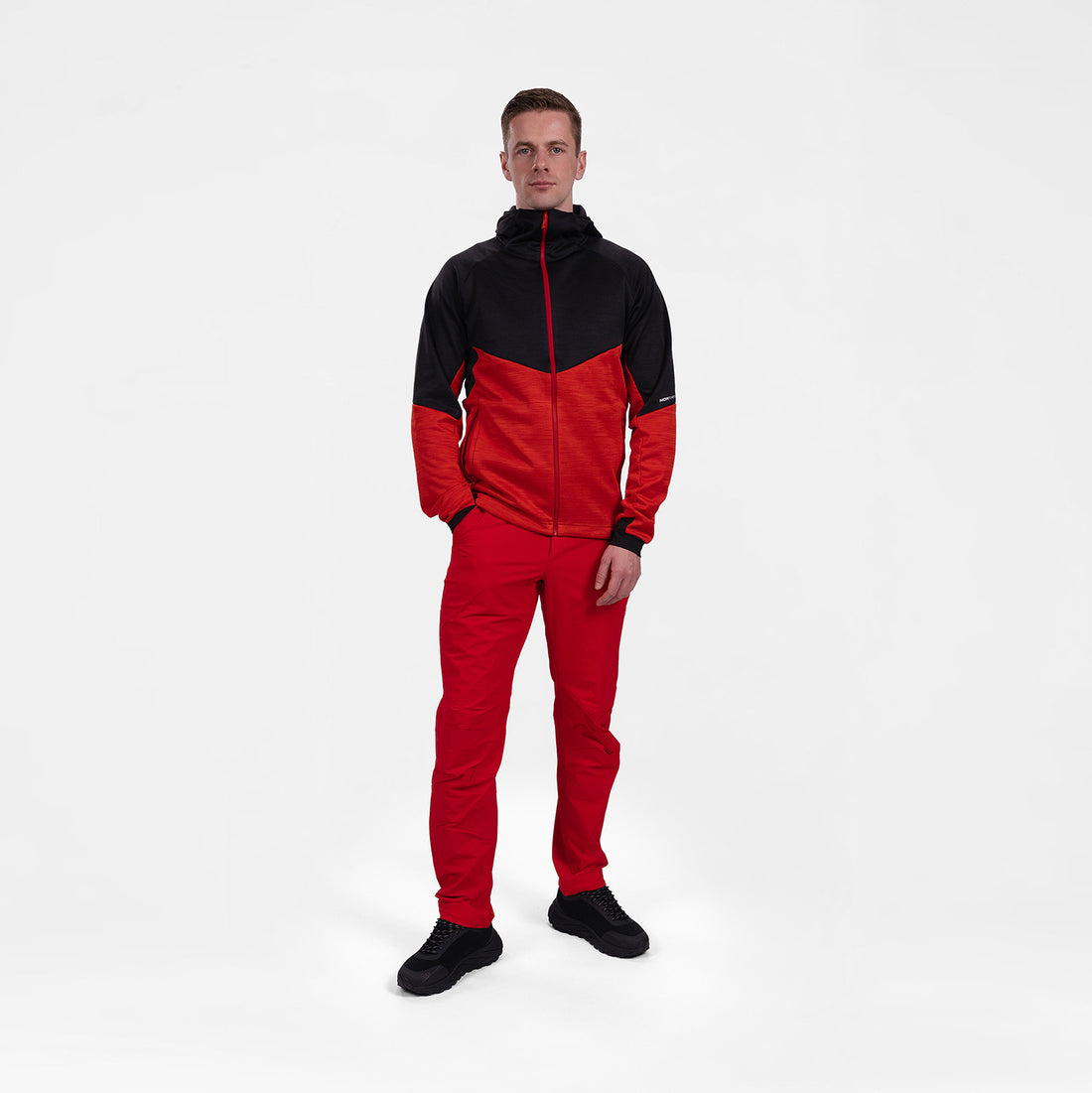 MI-3823OR Men's universal functional hoodie DAMMASTOCK