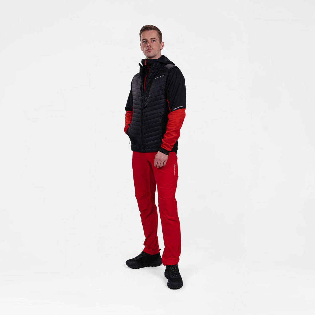 MI-3823OR Men's universal functional hoodie DAMMASTOCK