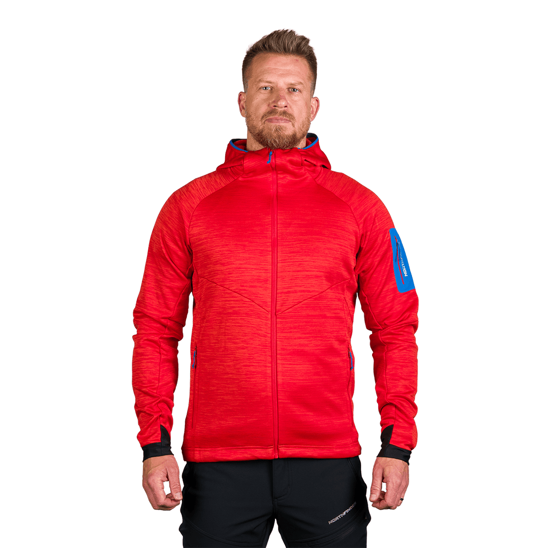 MI-3823OR Men's universal functional hoodie DAMMASTOCK