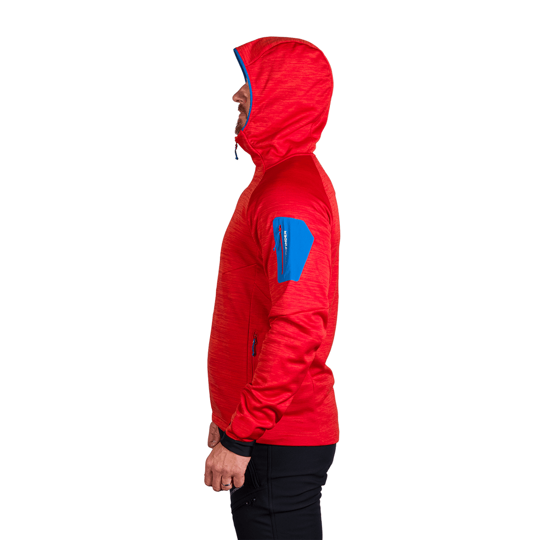 MI-3823OR Men's universal functional hoodie DAMMASTOCK