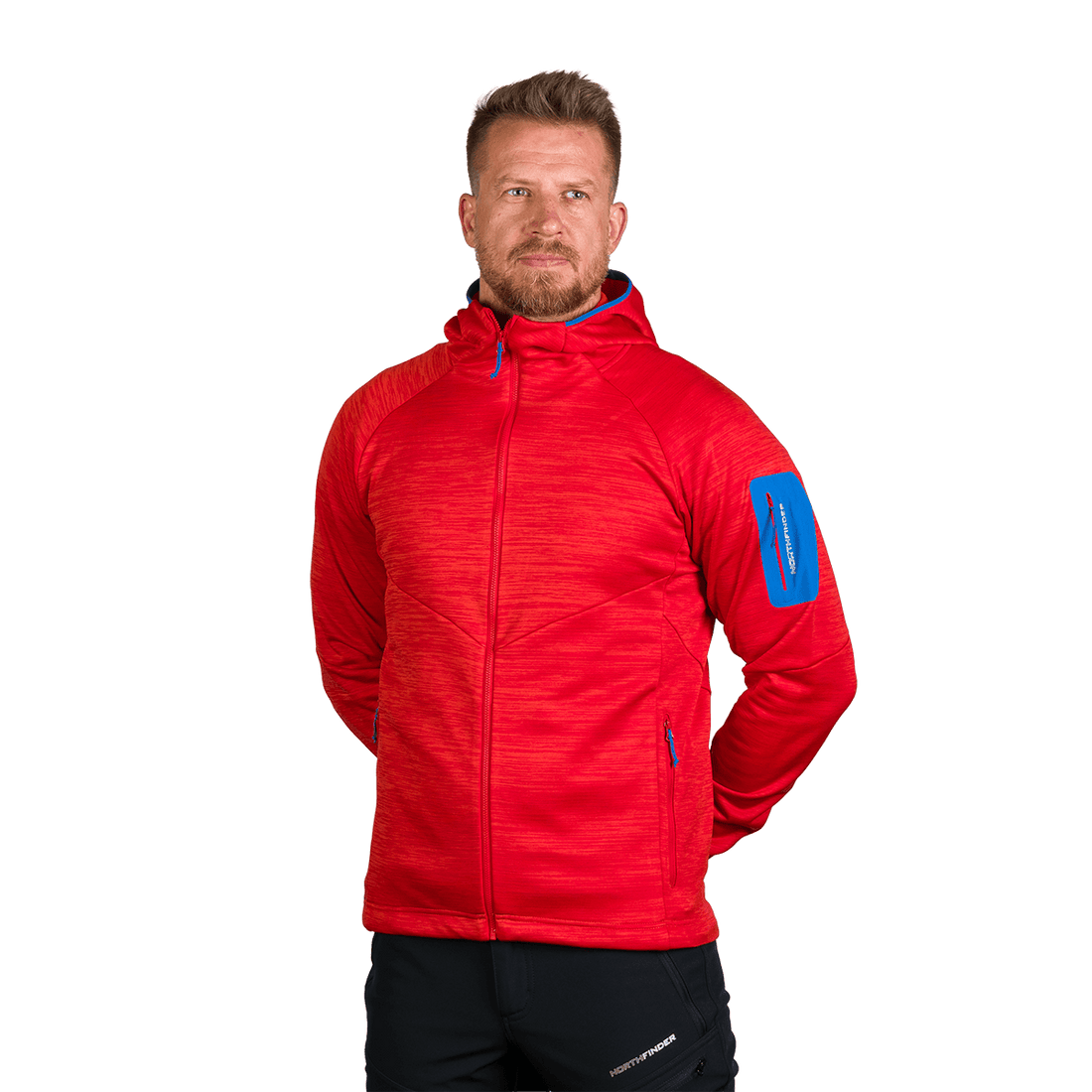 MI-3823OR Men's universal functional hoodie DAMMASTOCK
