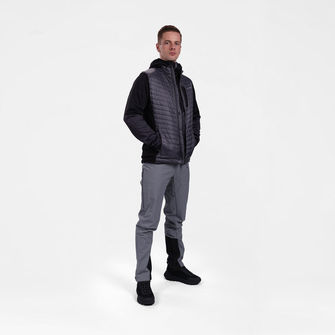 MI-3823OR Men's universal functional hoodie DAMMASTOCK