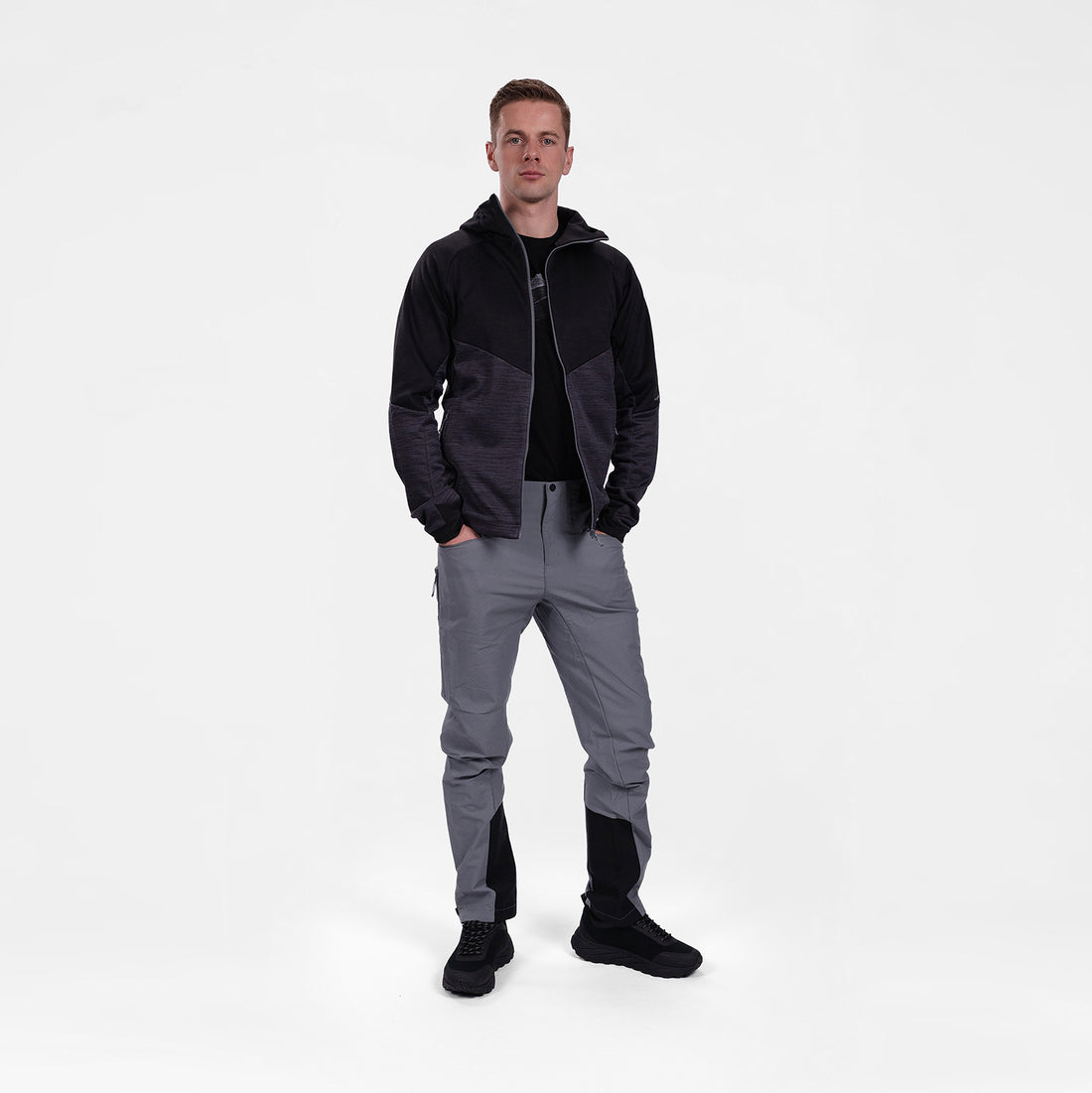 MI-3823OR Men's universal functional hoodie DAMMASTOCK
