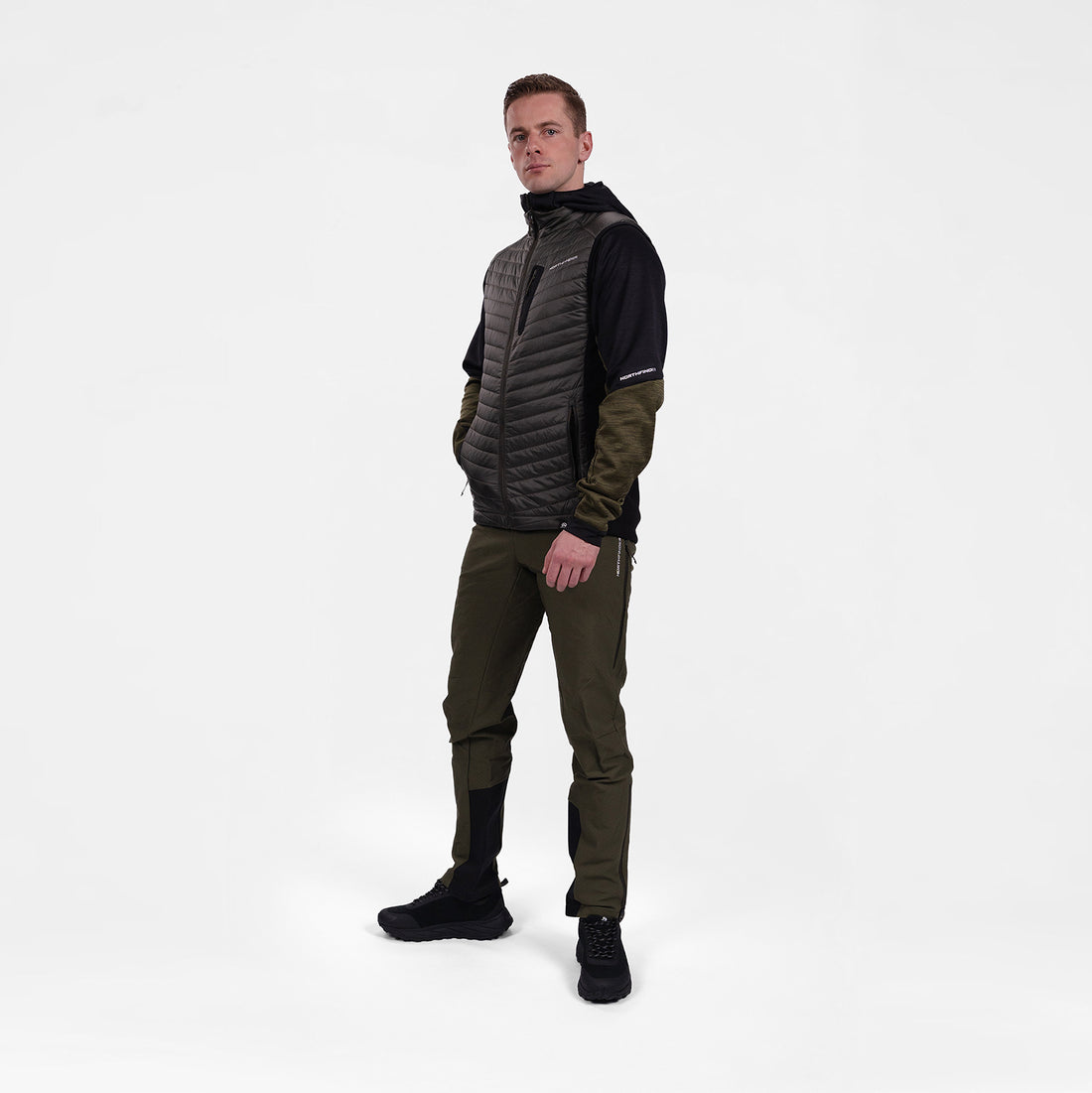 MI-3823OR Men's universal functional hoodie DAMMASTOCK