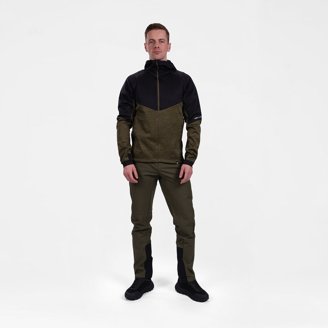 MI-3823OR Men's universal functional hoodie DAMMASTOCK