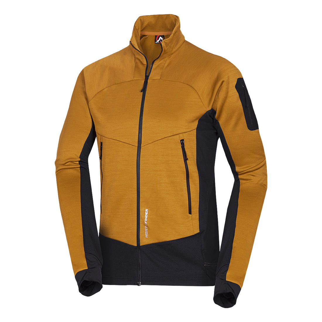 MI-3826OR men's melange multisport active sweater SAMMY