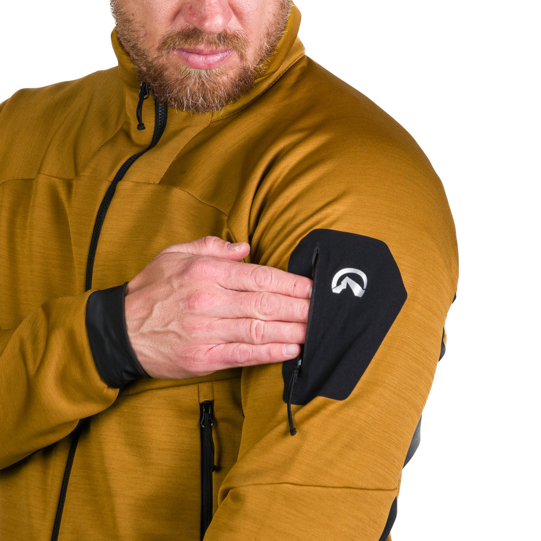 MI-3826OR men's melange multisport active sweater SAMMY