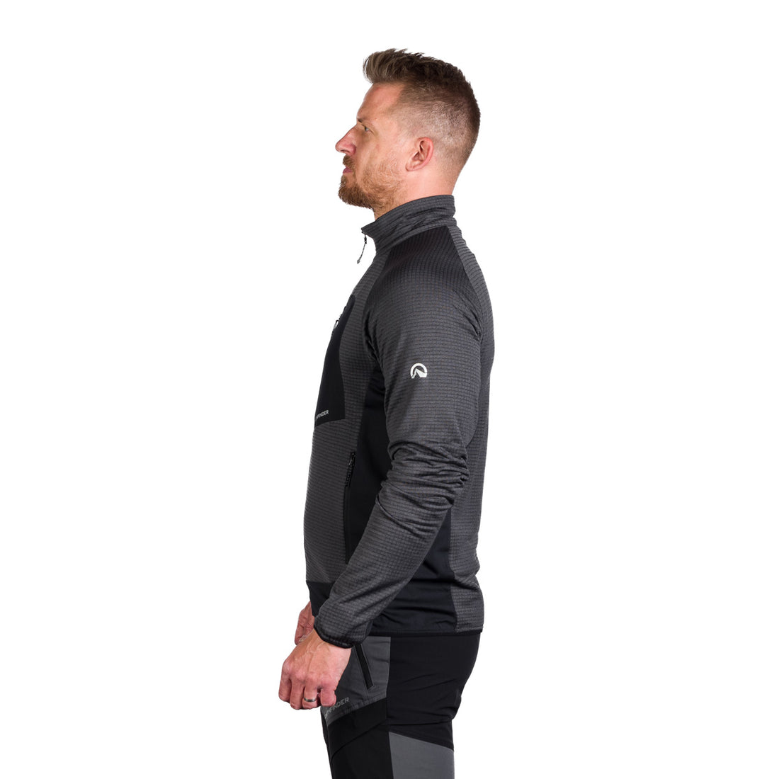 MI-3827OR men's active multisport fleece sweater KENTON
