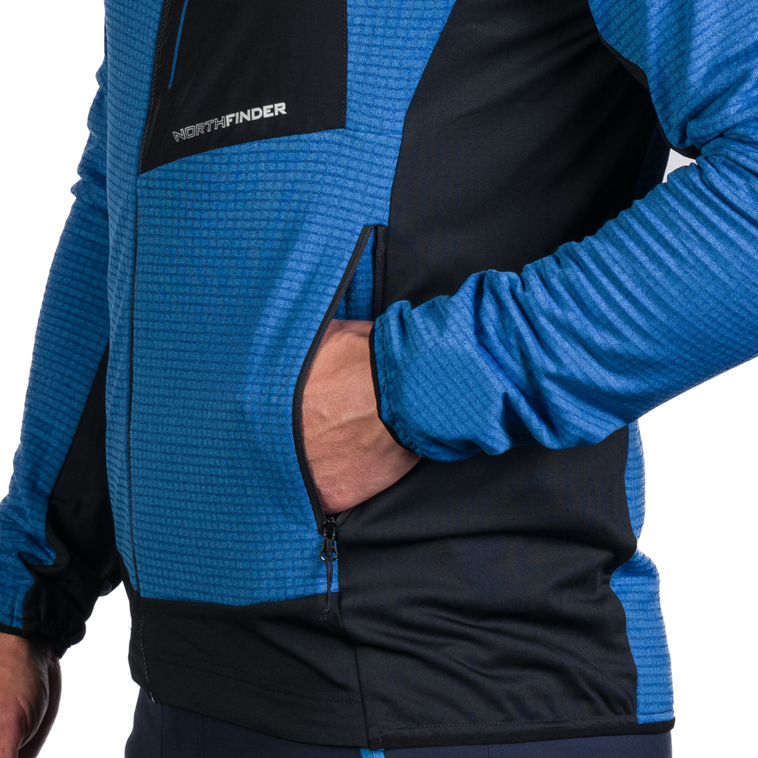 MI-3827OR men's active multisport fleece sweater KENTON