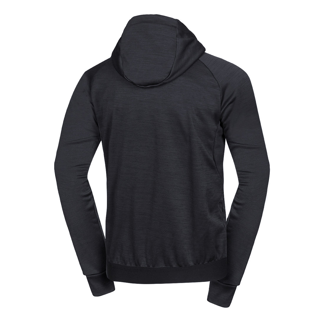 MI-3828OR men's active multisport melange fleece hoody sweater KEN
