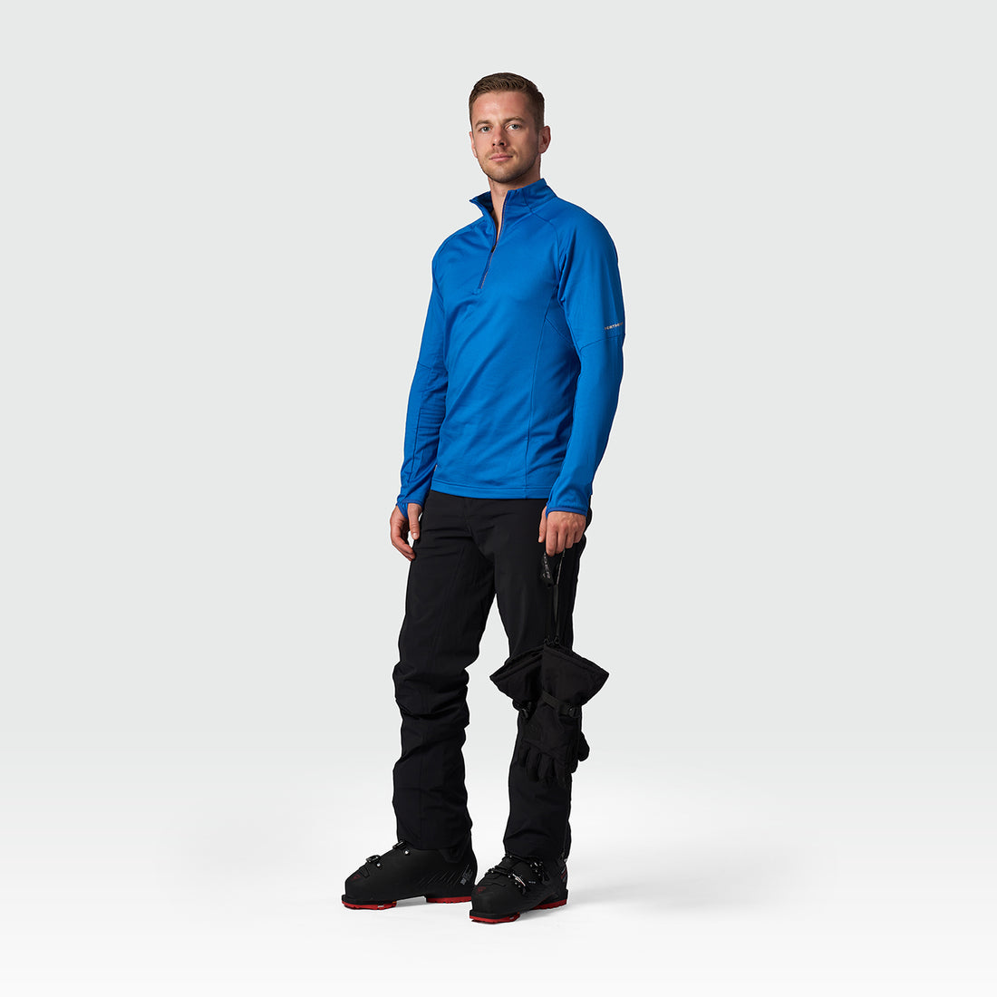 MI-3837SNW men's ski technical active sweater  BARNEY