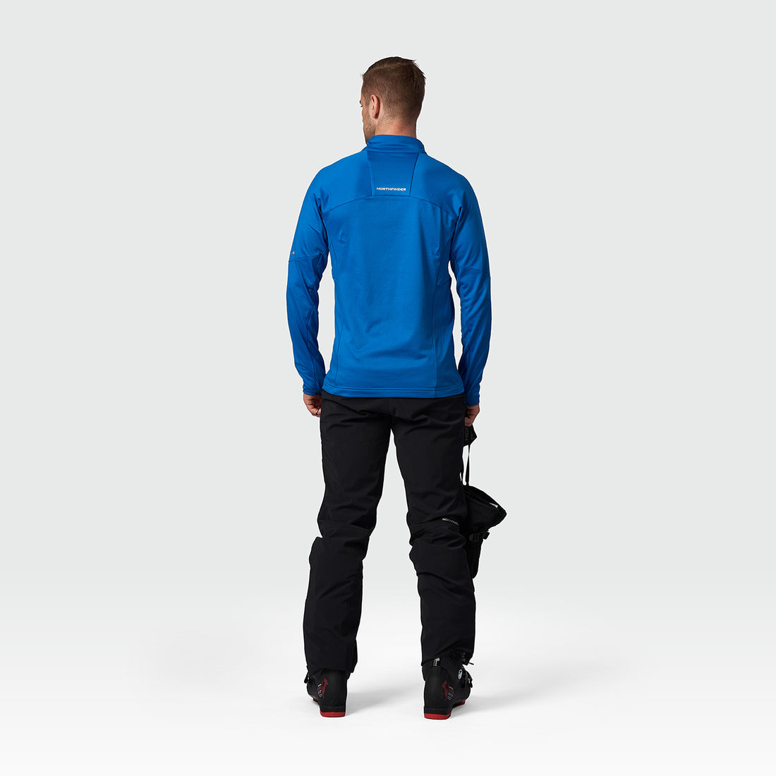 MI-3837SNW men's ski technical active sweater  BARNEY