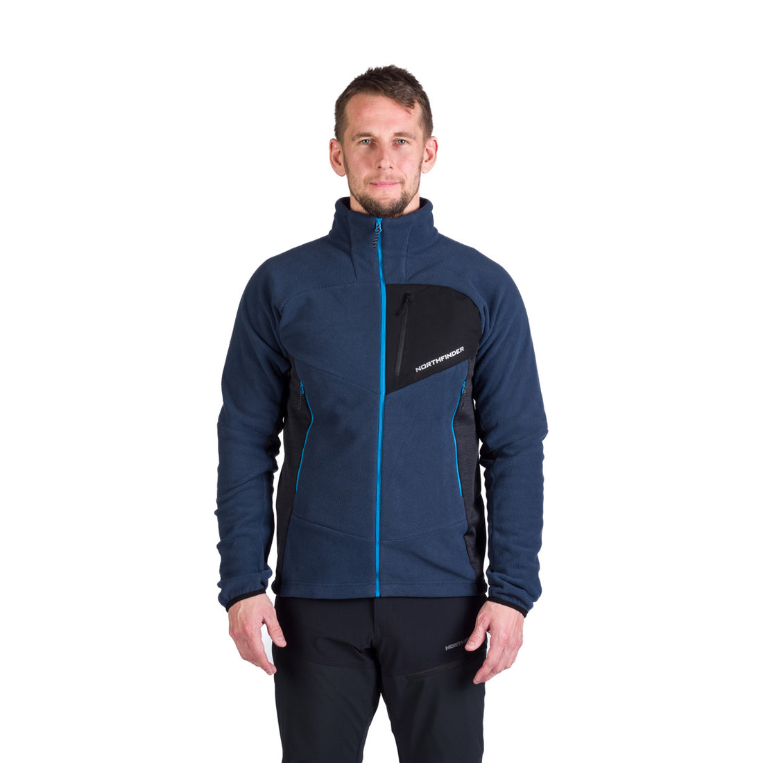 MI-3840OR men's fleece multisport active sweater FULVIO