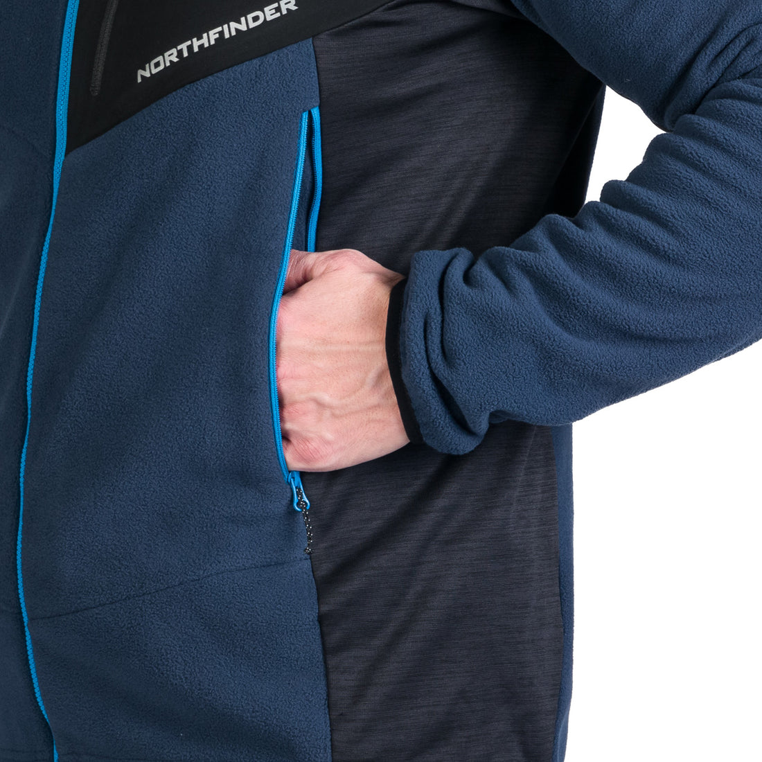 MI-3840OR men's fleece multisport active sweater FULVIO