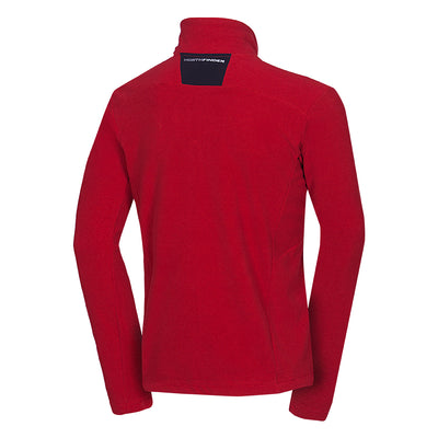 MI-3845OR men's trekking fleece sweater melange style LUDOVICO