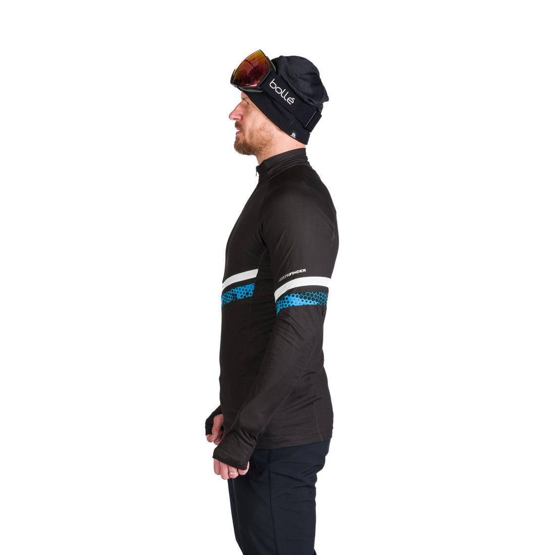 MI-3850SNW men's ski technical sweater VALARIE