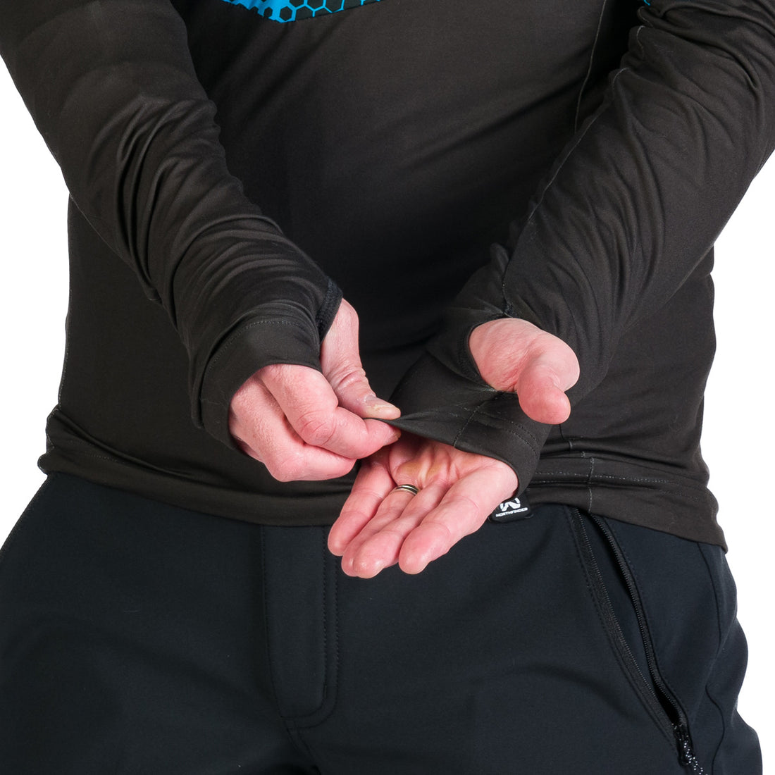 MI-3850SNW men's ski technical sweater VALARIE