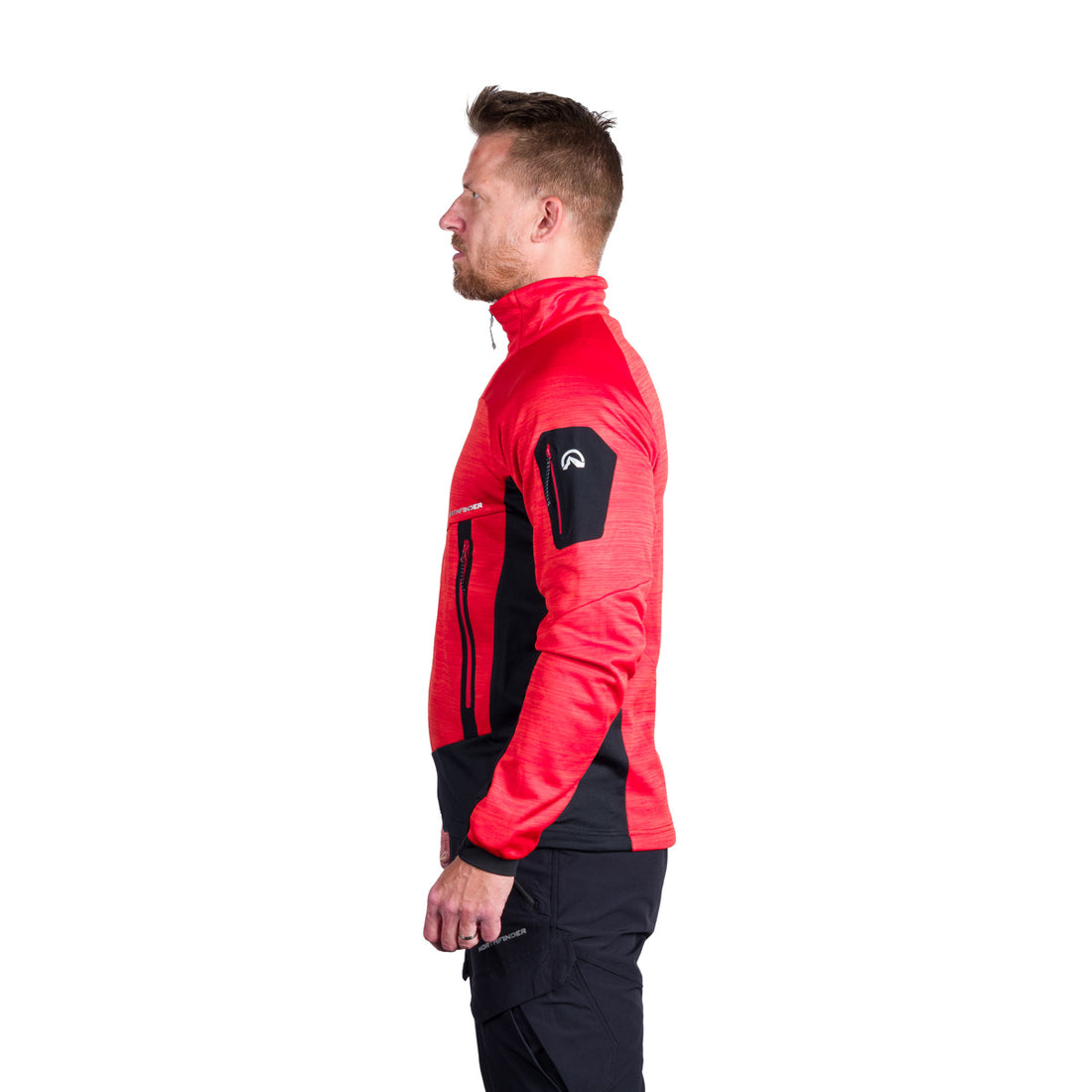 MI-3866OR men's melange multisport active sweater GENNARO