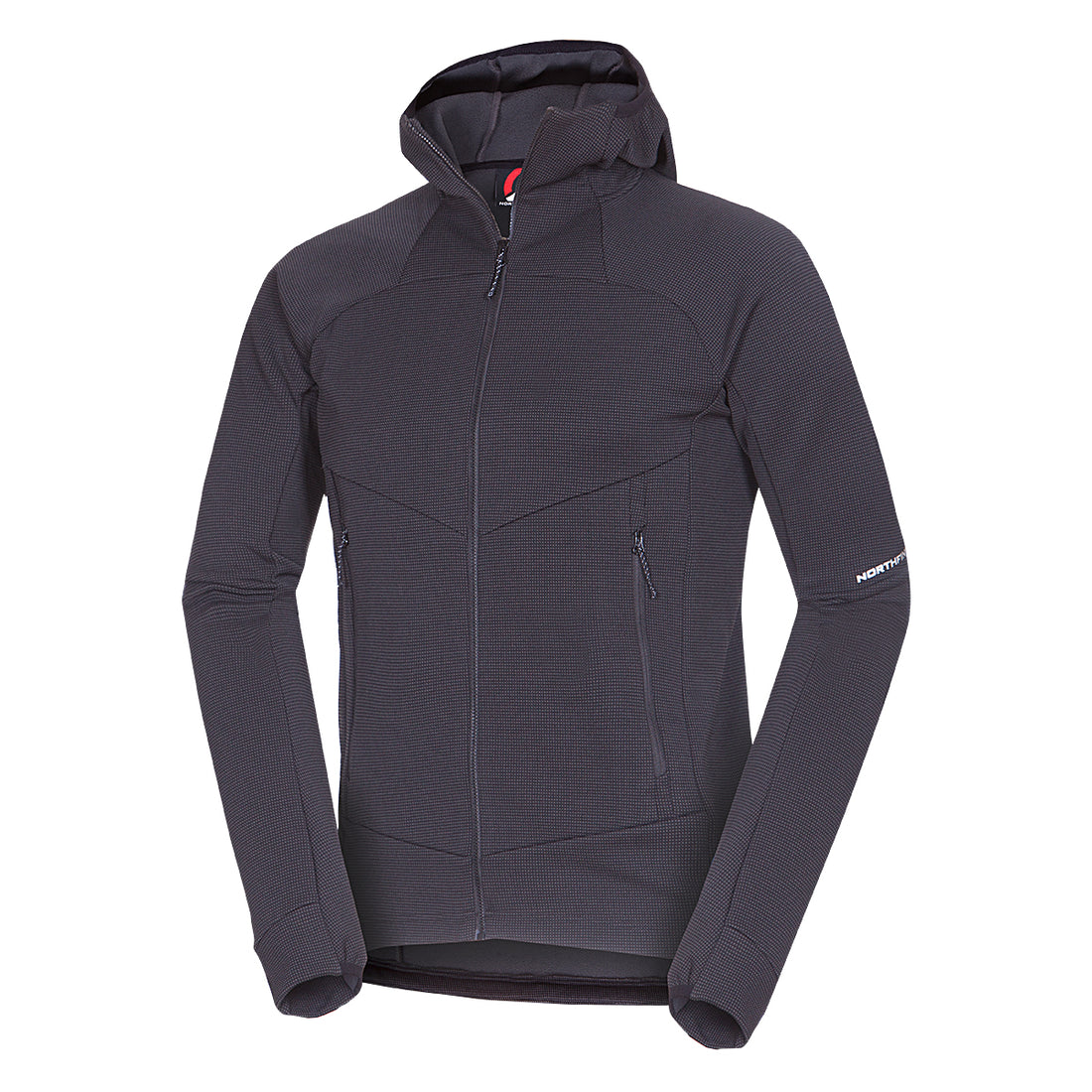 MI-3869OR men's melange hoody active sweater EGON