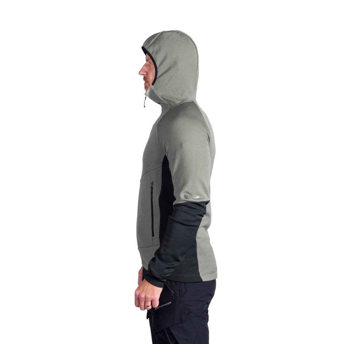 MI-3869OR men's melange hoody active sweater EGON
