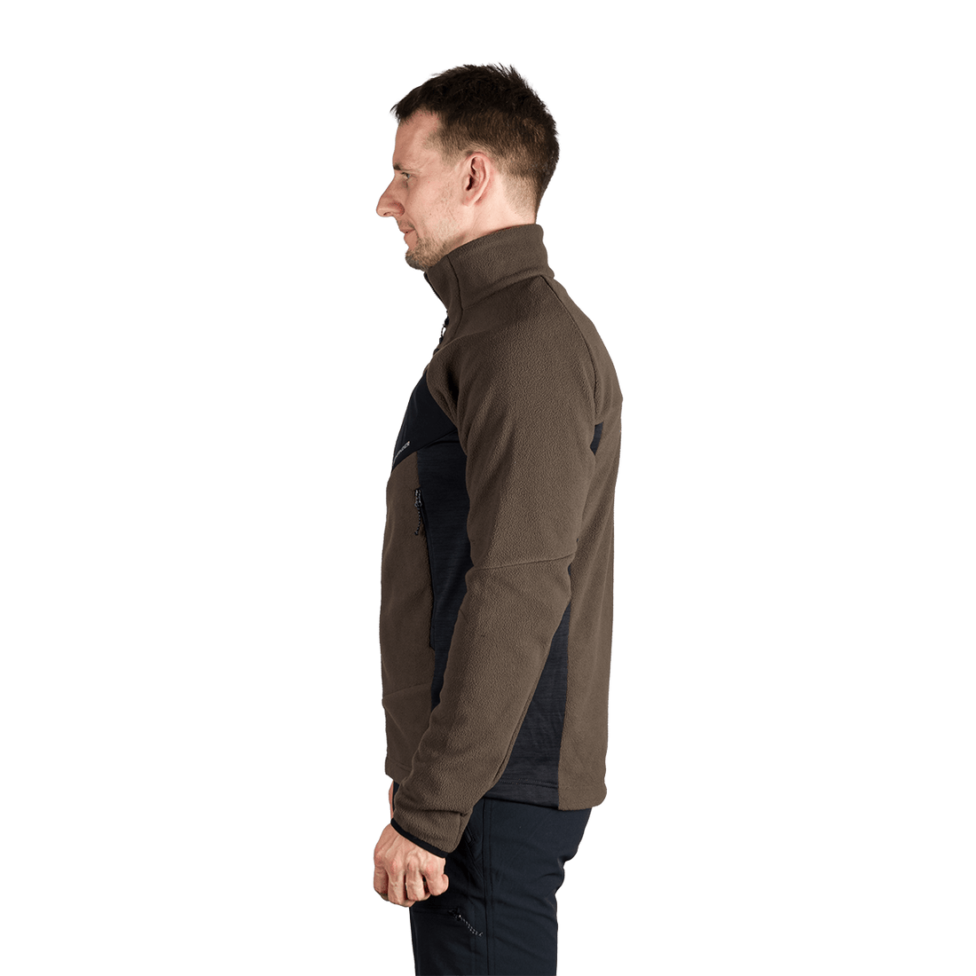 MI-3880OR men's fleece multisport active sweater JEDRZEJ