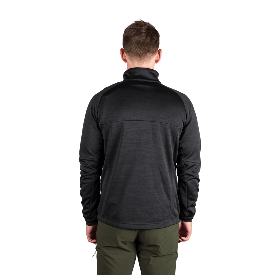 MI-3881OR men's melange trekking sweater JULISTE