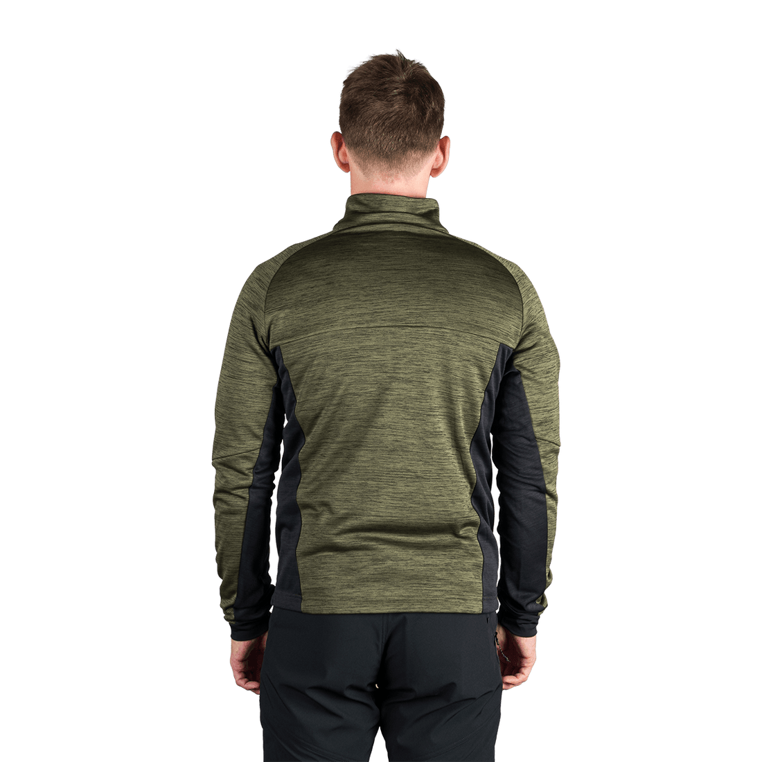 MI-3881OR men's melange trekking sweater JULISTE