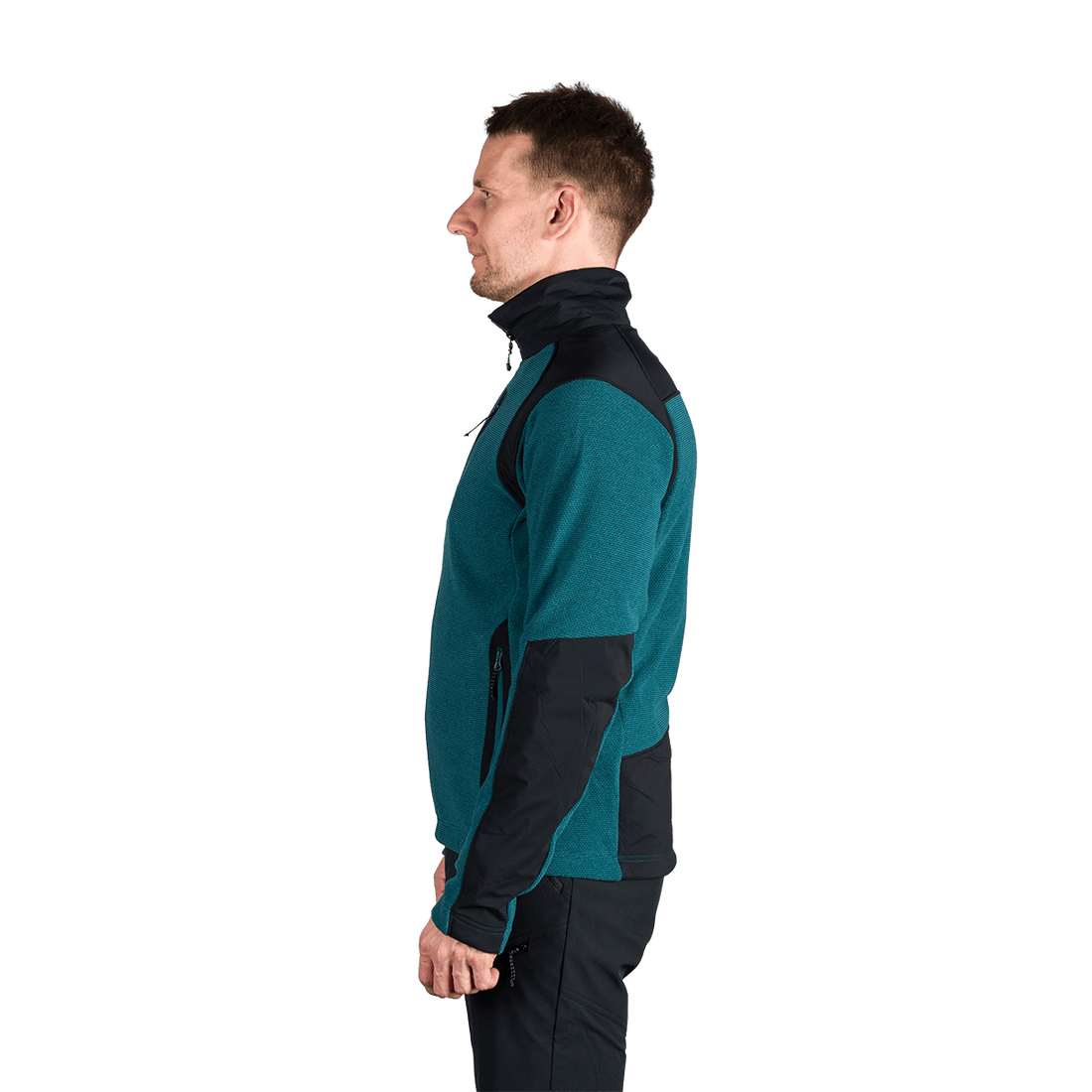 MI-3884OR men's trekking technical sweater with reinforcement SZYMON