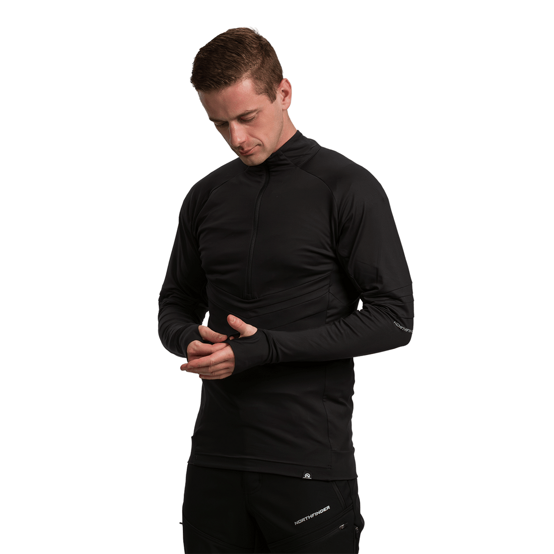 MI-3900SNW men's ski technical sweater BERTI